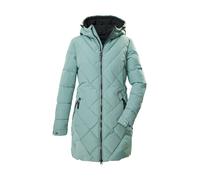 Steppmantel "GW 89 WMN QLTD PRK", Damen, Gr. 44, grün, Obermaterial: 100% Polyester;Futter: 100% Polyester;Füllung: 100% Polyester, G.I.G.A. DX BY KILLTEC, Mäntel, Wasserabweisender Steppparka mit 8.0