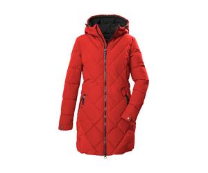 Steppmantel "GW 89 WMN QLTD PRK", Damen, Gr. 46, rot, Obermaterial: 100% Polyester.Futter: 100% Polyester.Füllung: 100% Polyester, G.I.G.A. DX BY KILLTEC, Mäntel Steppmantel, Wasserabweisender Stepppa
