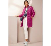 Steppmantel HEINE, Damen, Gr. 48, pink (fuchsia), 55% Polyester, 45% Polyamid, Wattierung:100% Polyester, Mäntel Steppmantel (19263955-48) fuchsia