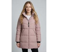 Steppmantel ICEPEAK "ICEPEAK ADAIRE", Damen, Gr. 42, rosa (lavender), Obermaterial: 100% Polyester, Mäntel Steppmantel, winddicht, wasserabweisend, in Daunenoptik, wärmeisolierend (90340319-42) lavend