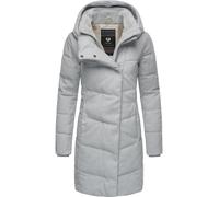 Steppmantel in Woll-Optik "Pavla Coat" Ash 4XL
