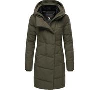 Steppmantel in Woll-Optik "Pavla Coat" Dark Olive 6XL