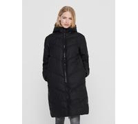 Steppmantel JDY "JDYULRIKKA WATER REP PUFFA OTW NOOS", Damen, Gr. XS, schwarz, Web, Obermaterial: 100% Polyester, unifarben, ca. Mitte Oberschenkel, Mäntel Steppmantel (54407121-XS)