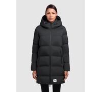 Steppmantel KHUJO "DIDO4", Damen, Gr. L, schwarz, 100% Nylon, unifarben, eingesetzt elastischer Bund mit Windstopper, Mäntel Steppmantel (66193638-L) schwarz