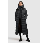 Steppmantel KHUJO "GINSA", Damen, Gr. L, obrage grau, Twill, 100% Polyester, unifarben, regular fit, eingesetzt gerader Abschluss mit Reißverschluss, Mäntel Steppmantel (61456634-L) obrage grau