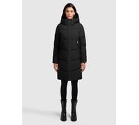 Steppmantel KHUJO "GRAYA", Damen, Gr. M, schwarz, 70% Baumwolle, 30% Polyamid, unifarben, regular fit, eingesetzt elastischer Bund, Mäntel Steppmantel (53587229-M) schwarz