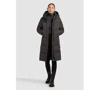 Steppmantel KHUJO "GRAYA2", Damen, Gr. L, winter grau, 88% Polyester, 12% Polyamid, unifarben, eingesetzt elastischer Bund mit Windstopper, Mäntel Steppmantel (98197051-L) winter grau