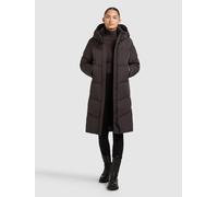 Steppmantel KHUJO "GRAYA2", Damen, Gr. S, moody plum, 88% Polyester, 12% Polyamid, unifarben, eingesetzt elastischer Bund mit Windstopper, Mäntel Steppmantel (75496649-S) moody plum