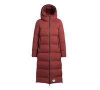 Steppmantel KHUJO "LAREA3", Damen, Gr. XL, rot (dunkelrot), 100% Nylon, unifarben, regular fit, eingesetzt elastischer Bund, Mäntel Steppmantel, Topseller (21533404-XL) dunkelrot