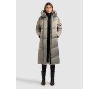 Steppmantel KHUJO "MANELIA2", Damen, Gr. S, witcher grün, 100% Polyester, unifarben, eingesetzt elastischer Bund mit Windstopper, Mäntel Steppmantel (96024833-S) witcher grün