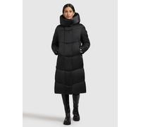 Steppmantel KHUJO "MANELIA2", Damen, Gr. XS, schwarz, 100% Polyester, unifarben, regular fit, eingesetzt elastischer Bund mit Windstopper, Mäntel Steppmantel (40555863-XS) schwarz