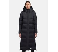 Steppmantel KHUJO "Mayla2-YM", Damen, Gr. L (40), blau (navy), Obermaterial: 100% Nylon; Futter: 100% Nylon; Wattierung: 100% Polyester, tailliert ca. Mitte Wade, Ärmel ohne Ärmelschlitz Bündchen, Män