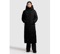 Steppmantel KHUJO "SHIMANTA5", Damen, Gr. XXL, schwarz, 100% Polyester, unifarben, eingesetzt elastischer Bund mit Klettverschluss, Mäntel Steppmantel (99279451-XXL) schwarz