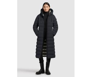 Steppmantel KHUJO "SIMMIE2", Damen, Gr. S, port blau, 100% Polyester, unifarben, eingesetzt elastischer Bund mit innenliegendem Gummizug, Mäntel Steppmantel (58206260-S) port blau