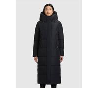 Steppmantel KHUJO "SOULANI5 MATT", Damen, Gr. S, port blau, 100% Polyester, unifarben, eingesetzt elastischer Bund mit Windstopper, Mäntel (48314655-S) port blau