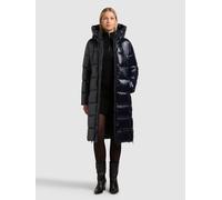 Steppmantel KHUJO "WILLA", Damen, Gr. S, midnight blau, 100% Nylon, unifarben, eingesetzt elastischer Bund mit Windstopper, Mäntel Steppmantel (99351503-S) midnight blau