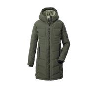 killtec KOW 219 Girls Quilted Coat dunkeloliv (00756) 128