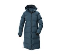 Steppmantel KILLTEC "KOW 260 WMN QLTD CT", Damen, Gr. 40, hellpetrol, Obermaterial: 100% Polyester;Futter: 100% Polyester;Füllung: 100% Polyester, Mäntel Steppmantel, Wasserabweisend, winddicht, 2-Weg