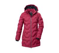 Steppmantel KILLTEC "KOW 358 GRLS QLTD PRK", Mädchen, Gr. 176, lila (himbeere), Oberstoff: 100% Polyester, Futter: 100% Polyester, Wattierung: 100% Polyester, Mäntel Steppmantel, Winddichter, wasserab