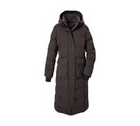 Steppmantel KILLTEC "KOW 37 WMN QLTD CT", Damen, Gr. 44, braun (dunkelbraun), Oberseite: 100% Polyester.Rückseite: 100% Polyester.Futter: 100% Polyester.Füllung: 100% Polyester, Mäntel Steppmantel (88