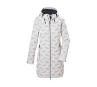 Steppmantel KILLTEC "KOW 54 WMN QLTD PRK", Damen, Gr. 38, weiß (sand), Oberseite: 100% Polyester.Rückseite: 100% Polyester.Füllung: 100% Polyester, Mäntel Steppmantel, Winddichter Steppparka, wasserab