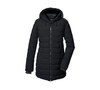 Steppmantel KILLTEC "KOW 55 WMN QLTD PRK", Damen, Gr. 46, schwarz, Obermaterial: 100% Polyester.Futter: 100% Polyester.Füllung: 100% Polyester, Mäntel Steppmantel, Wasserabweisender, winddichter Damen
