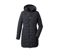 Steppmantel KILLTEC "Skane WMN Quilted PRK", Damen, Gr. 48, schwarz, Oberstoff: 100% Polyester, Futter: 100% Polyester, Wattierung: 100% Polyester, Mäntel Steppmantel, Moderner Parka von killtec: warm