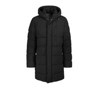 Steppmantel LERROS "Leichter Steppmantel mit Wattierung in großen Größen", Herren, Gr. 4XL, schwarz, 100% Polyester, Mäntel Steppmantel (64620114-64) schwarz