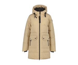 Steppmantel LUHTA "D STEPPPARKA ESPINGEN", Herren, Gr. 48, gelb (powder), Obermaterial: 100% Polyester, Mäntel Steppmantel (84233333-48) powder