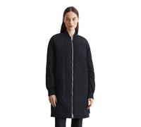 Steppmantel MARC O'POLO "aus Crinkle-Nylon", Damen, Gr. 32, blau (m888), Obermaterial: 100% Polyamid; Futter: 100% Polyester, unifarben, regular fit, Rippbündchen, Mäntel Steppmantel (44878559-32) m88