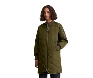 Steppmantel MARC O'POLO "aus recyceltem Polyester", Damen, Gr. 34, mossy olive, Obermaterial: 100% Polyester; Füllung: 100% Polyester; Futter: 100% Polyester, unifarben, regular fit, Rippbündchen, Män