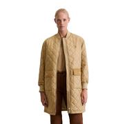 Steppmantel MARC O'POLO "aus recyceltem Polyester", Damen, Gr. 36, salted caramel, Obermaterial: 100% Polyester; Füllung: 100% Polyester; Futter: 100% Baumwolle, unifarben, regular fit, Rippbündchen,