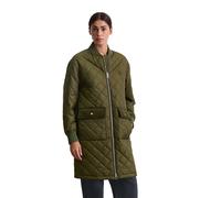 Steppmantel MARC O'POLO "aus recyceltem Polyester", Damen, Gr. 38, mossy olive, Obermaterial: 100% Polyester; Füllung: 100% Polyester; Futter: 100% Baumwolle, unifarben, regular fit, Rippbündchen, Män