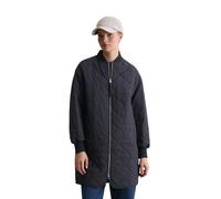 Steppmantel MARC O'POLO DENIM "aus recyceltem Nylon", Damen, Gr. M, blau depths, Obermaterial: 100% Polyamid, unifarben, relaxed fit, Rippbündchen, Mäntel Steppmantel (35423731-M) blau depths