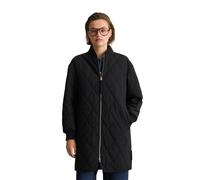 Steppmantel MARC O'POLO DENIM, Damen, Gr. M, schwarz, Web, Obermaterial: 100% Polyamid, regular fit, Rippstrickbündchen, Mäntel Steppmantel, regular aus recyceltem Nylon (34028039-M) schwarz