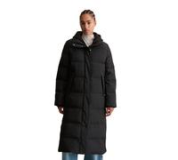 Steppmantel MARC O'POLO DENIM "mit abnehmbarer Strick-Kapuze", Damen, Gr. XS, schwarz, Obermaterial: 100% Polyester. Füllung: 100% Polyester. Futter: 100% Polyester, unifarben, regular fit, Rippbündch