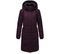 Steppmantel mit abnehmbarer Kapuze "Wintertanz 14" Dusty Plum XXXL