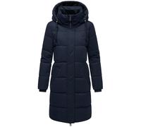 Steppmantel mit abnehmbarer Kapuze "Wintertanz 14" Navy L