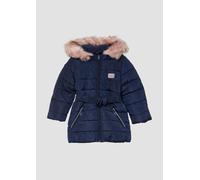 Steppmantel mit Gürtel und abnehmbarer Kapuze 128 blau 2174137.5952.128