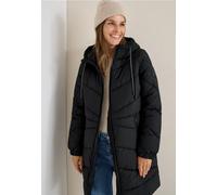 Steppmantel CECIL, Damen, Gr. M (40), schwarz, Stoff, Obermaterial: 100% Polyester. Futter: 100% Polyester. Füllung: 100% Polyester, unifarben, normal ca. Mitte Oberschenkel, ohne Ausschnitt, elastisc