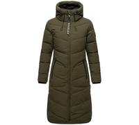 Steppmantel mit Kapuze "Benikoo" Dark Olive XL