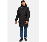 Wintermantel STONE HARBOUR "Beviis" Gr. XXL (56), schwarz Herren Mäntel Wintermäntel Warmer Winter Steppmantel mit coolen Details (29864138-XXL)