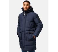 Wintermantel STONE HARBOUR "Beviis", Herren, Gr. M (50), blau (navy), Obermaterial: 100% Polyester; Futter: 100% Polyester; Wattierung: 100% Polyester; Ärmelfutter: 100% Polyester, gerade ca. Mitte Ob
