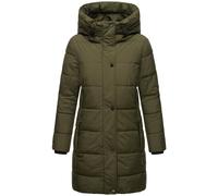Winterjacke MARIKOO "Karumikoo XVI", Damen, Gr. 4XL, schwarz olive, Obermaterial: 100% Polyester; Futter: 100% Polyester; Wattierung: 100% Polyester; Ärmelfutter: 100% Polyester, Jacken Winterjacke, m