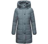 Winterjacke MARIKOO "Karumikoo XVI", Damen, Gr. 5XL, blau (stormy blau), Obermaterial: 100% Polyester. Futter: 100% Polyester. Wattierung: 100% Polyester. Ärmelfutter: 100% Polyester, Jacken Winterjac