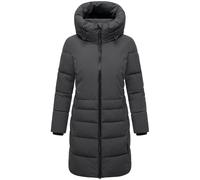 Steppmantel NAVAHOO "Mondnebel XIV", Damen, Gr. 4XL (48), grau (anthrazit), Obermaterial: 100% Polyester; Innenfutter: 100% Polyester; Wattierung: 100% Polyester; Ärmelfutter: 100% Polyester, modisch,