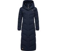 Steppmantel mit Kapuze "Natalka Extralong" Navy S