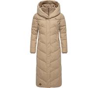Steppmantel RAGWEAR "Natalka Extralong" Gr. M (38), grau (taupe) Damen Mäntel (58873566-M) taupe