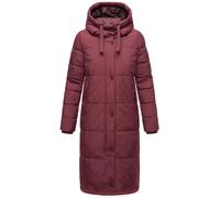 Winterjacke MARIKOO "Soranaa", Damen, Gr. M, rot (wine), Obermaterial: 100% Polyester. Futter: 100% Polyester. Wattierung: 100% Polyester. Ärmelfutter: 100% Polyester, Jacken Winterjacke, langer Winte