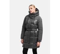Steppmantel mit Taillengürtel "Mandelkuss 14" Anthracite XS